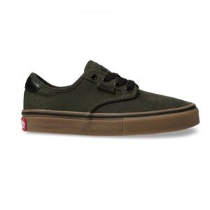 Vans Chima Ferguson Pro Youth Skateboard Shoe - Forest Night/Gum